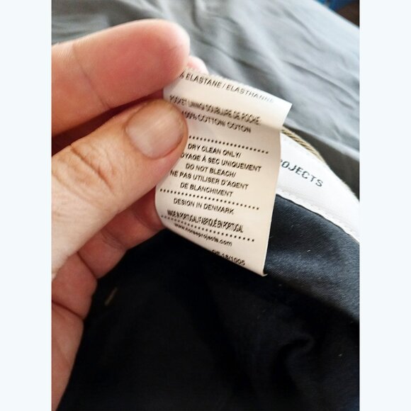 NORSE PROJECTS - Harri service twill pants - Sz 30 (W32) - Picture 8 of 9